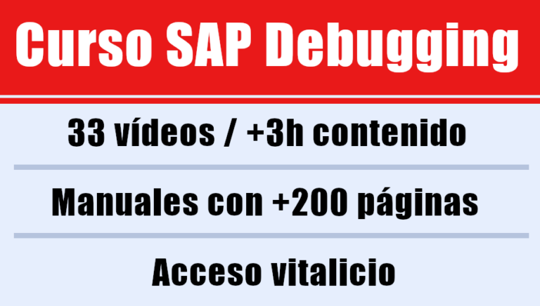 Curso de SAP Debugging